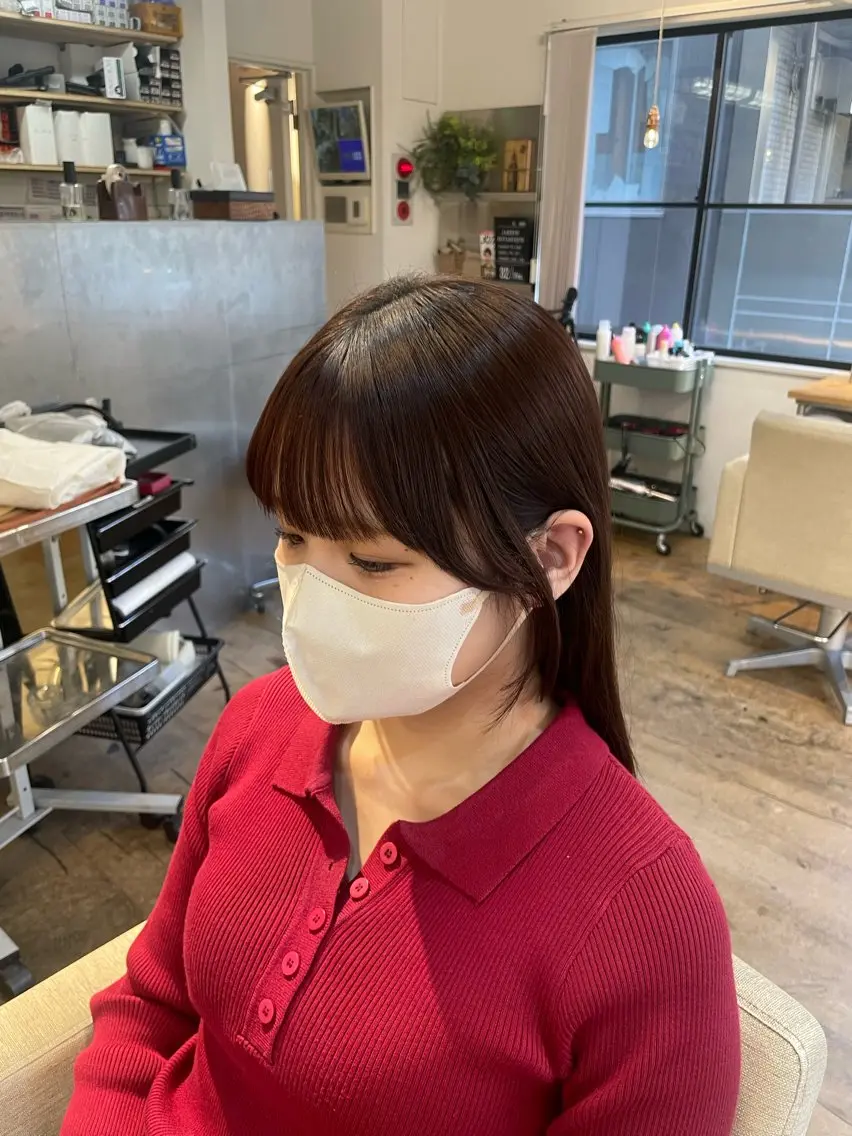 カット BELO OSAKA カエデのヘアスタイル