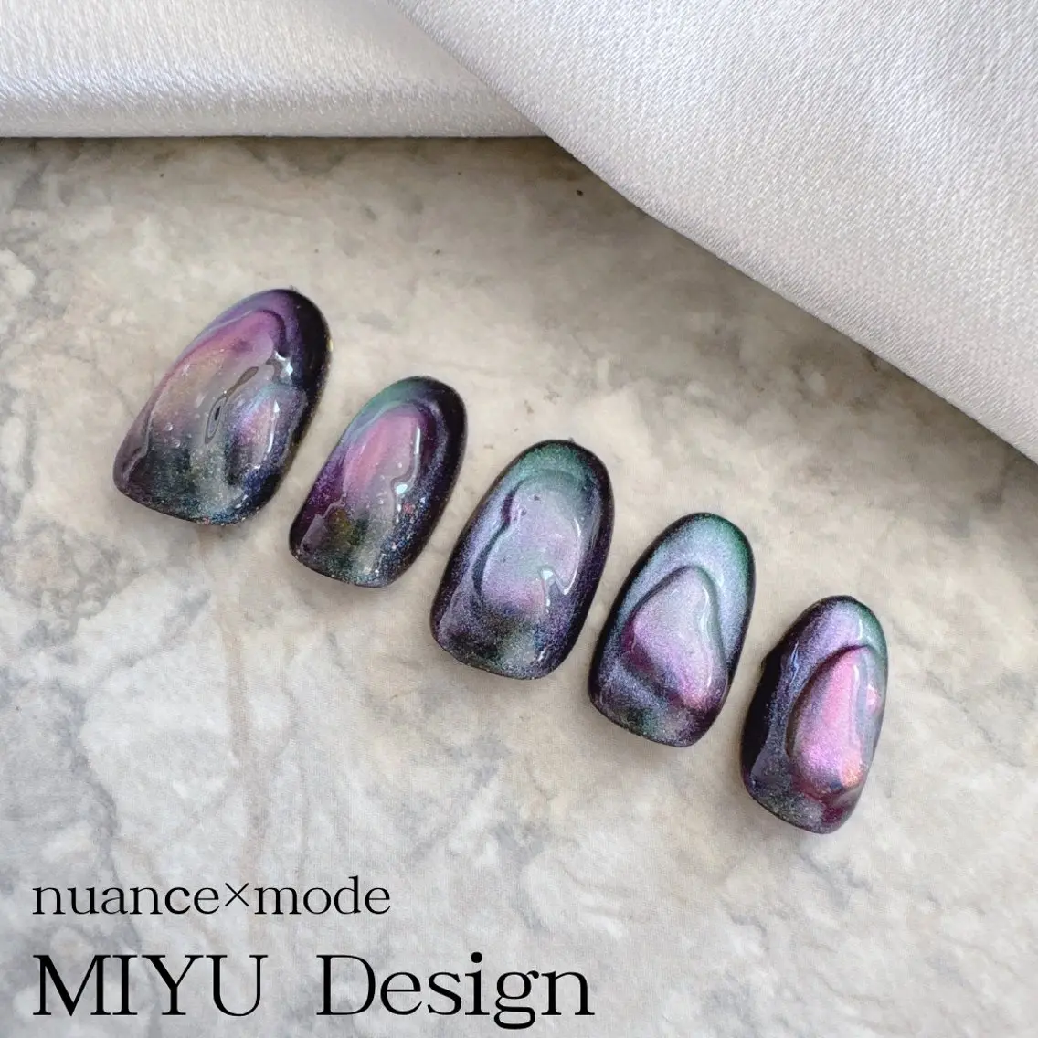 ネイル アートネイル MignonReve 🫧MIYUのネイルデザイン