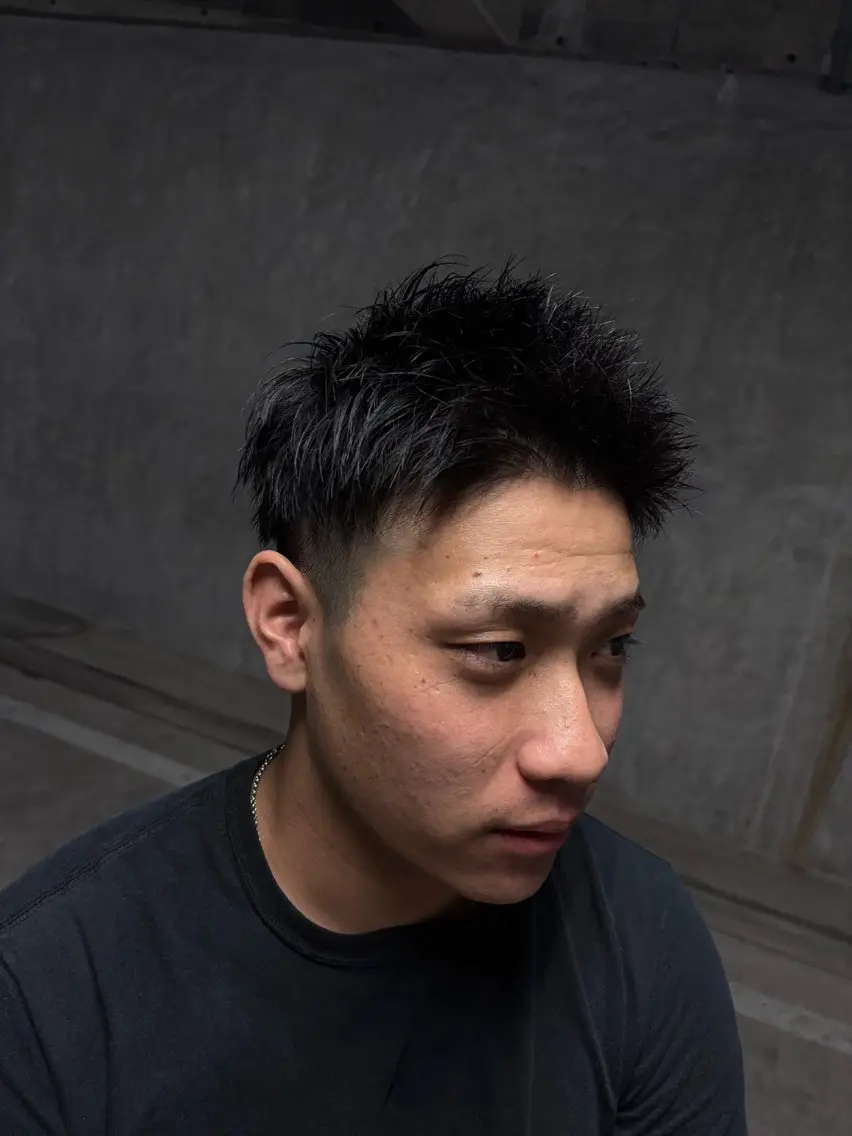 パーマ メンズ ダウンパーマ メンズパーマ LITA住吉 そらのヘアスタイル