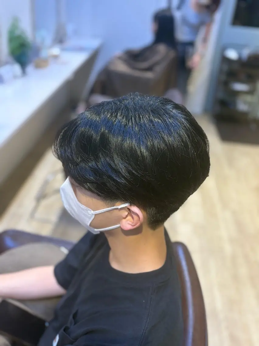 パーマ メンズ メンズパーマ カット パーマ 上川畑 つかさのヘアスタイル