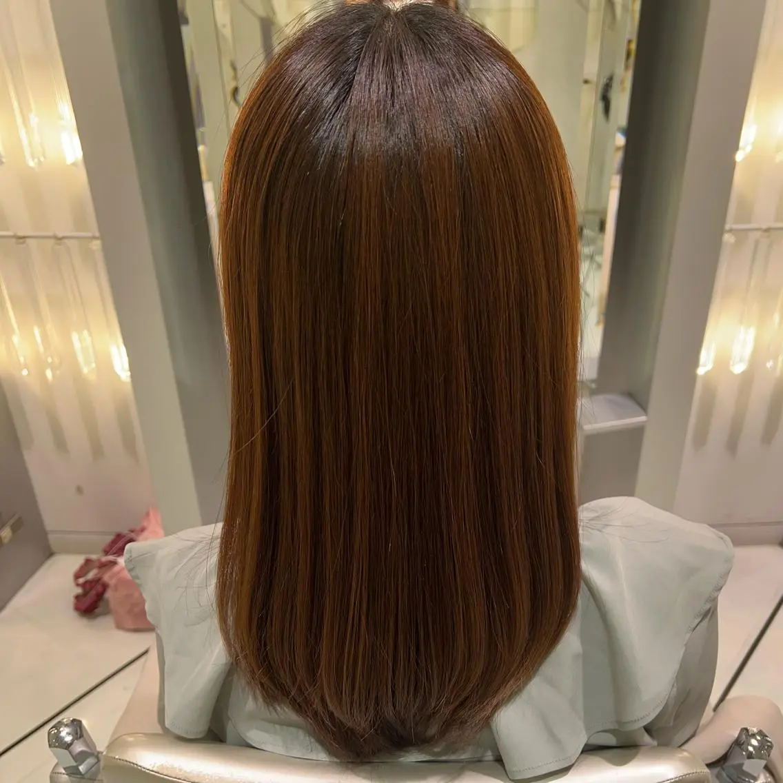 ロング 平田 愛奈のヘアスタイル