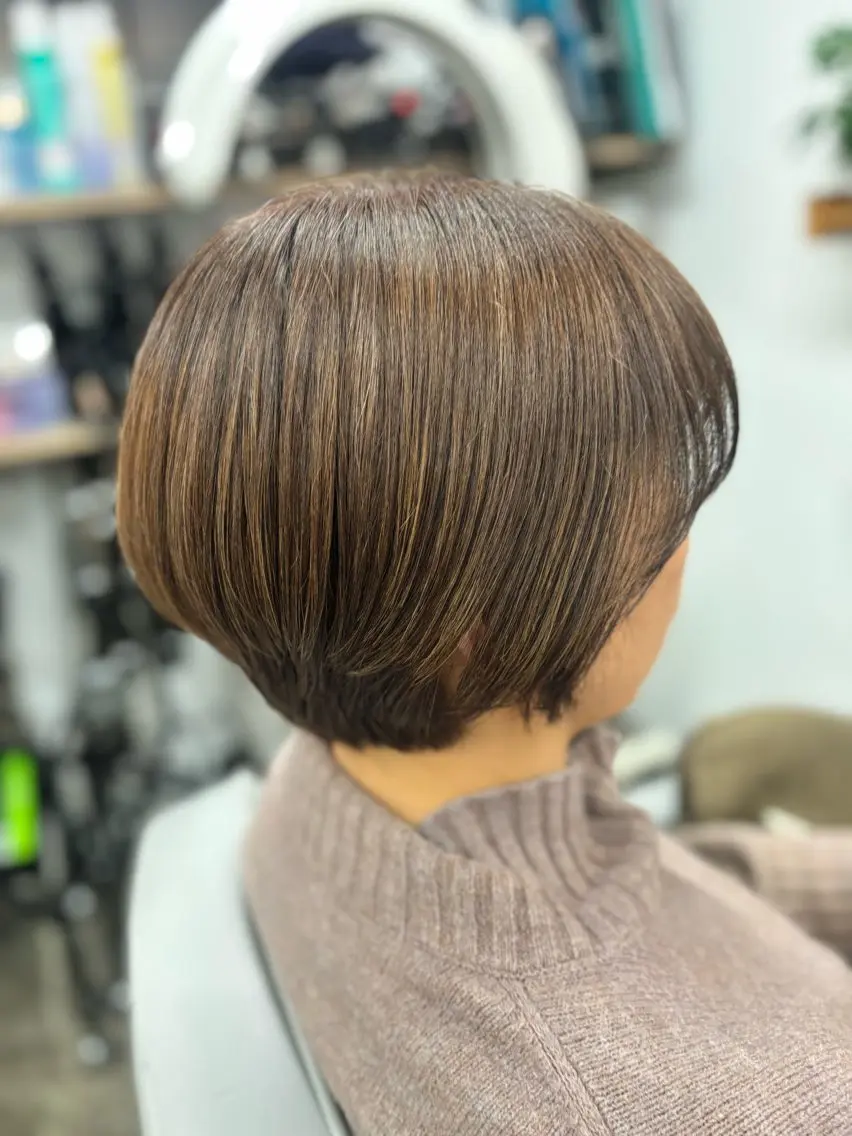 ショート アールグランデ あやのヘアスタイル