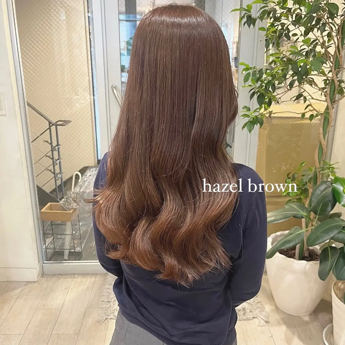 ロング カラー ブリーチ ダブルカラー ブリーチなしカラー SiLO yuri andoのヘアスタイル