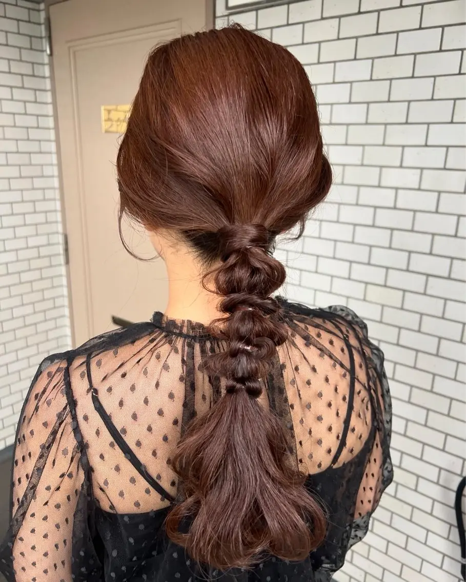 ヘアアレンジ ヘアセット 大人可愛いヘアメイク 💋🧚♀️しずかのヘアスタイル