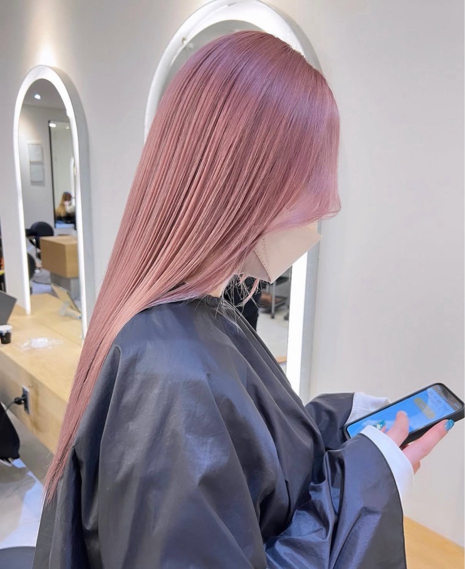 ロング カラー ヘアカラー ✨艶カラー 渋谷 ✨優大のヘアスタイル