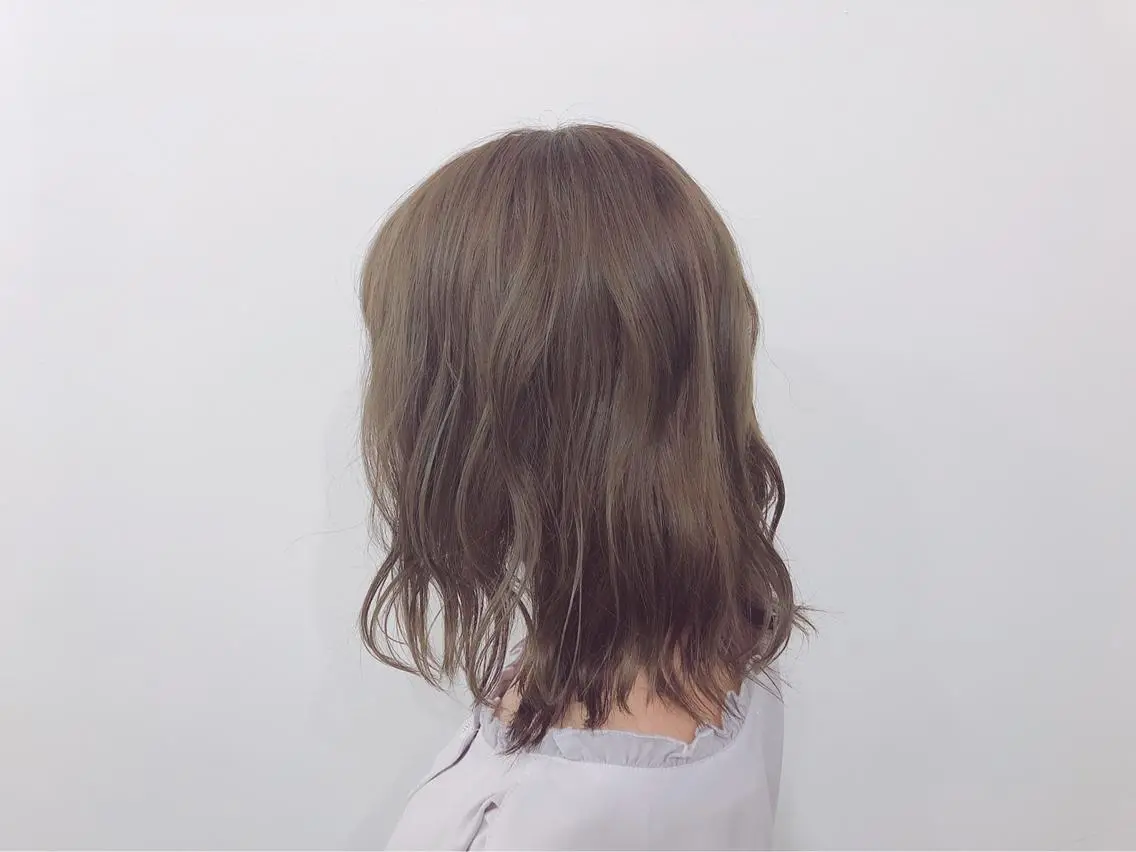 ミディアム カラー ヘアアレンジ 🧸髪質改善特化 金澤 彩香🎀のヘアスタイル