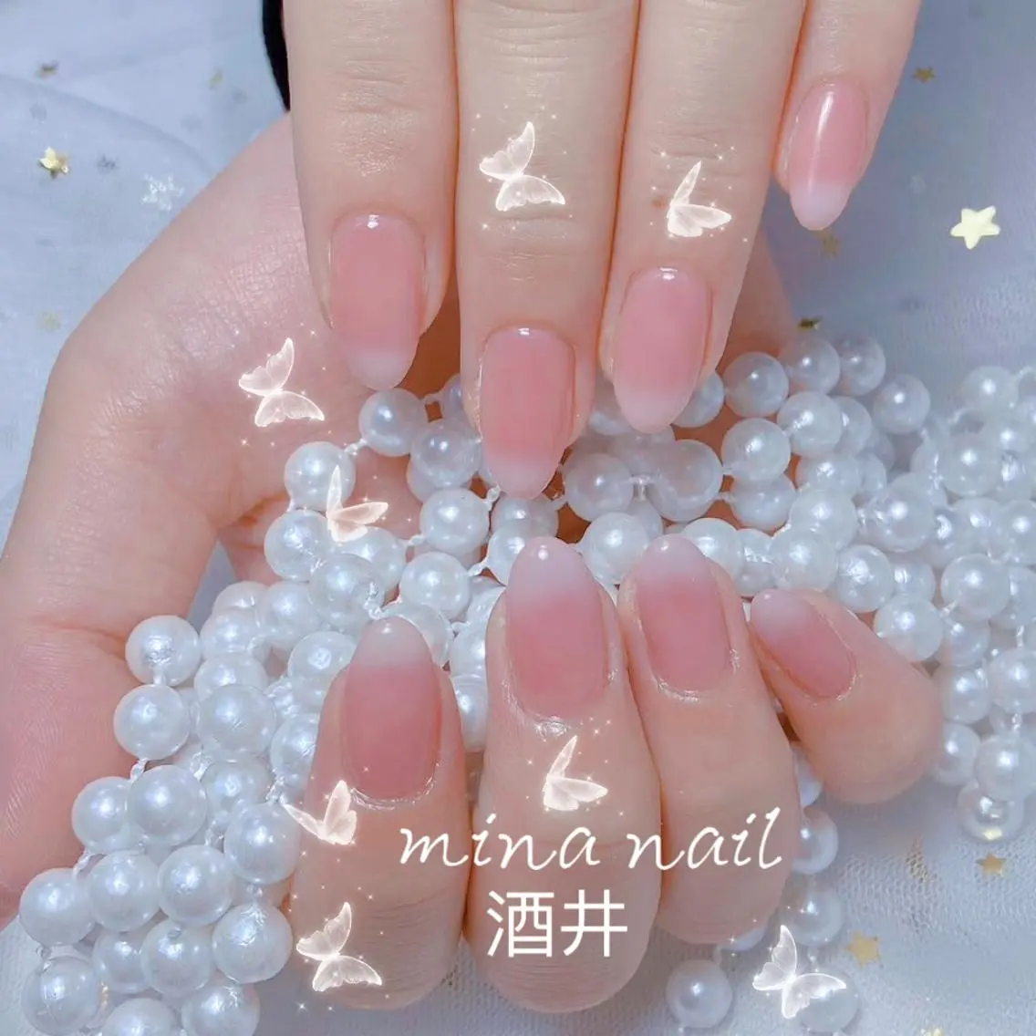 ネイル 🦋チップ長さだし 専門店🦋のネイルデザイン