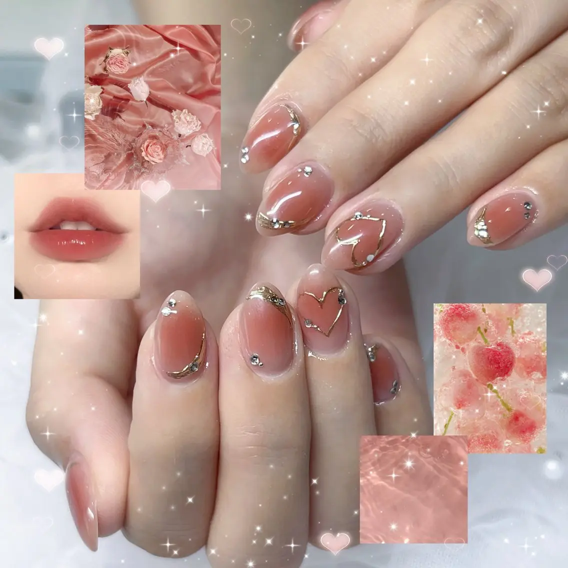 ネイル ハンドネイル 🪄mimi🎀 Midori🪽のネイルデザイン