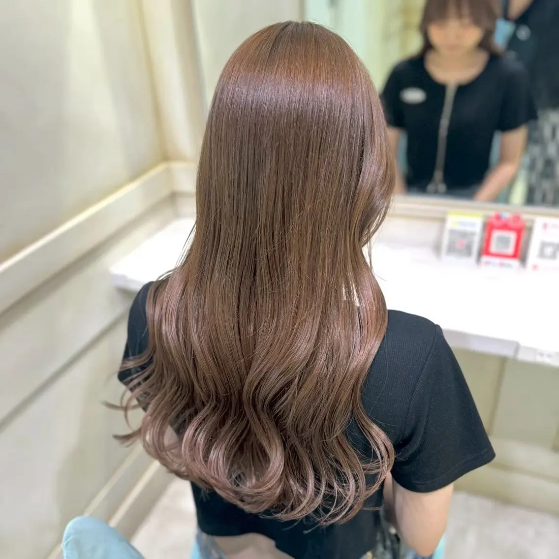 カラー ヘアカラー トリートメント 透明感ツヤカラー/ ゆうな💙のヘアスタイル