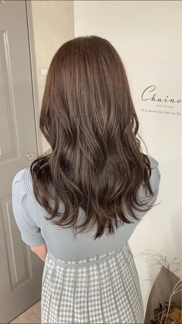 カット&カラー&3stepTR 透明感やツヤ感をプラスします✨✨しっとりタイプのトリートメントでしっかり保湿します💧の写真