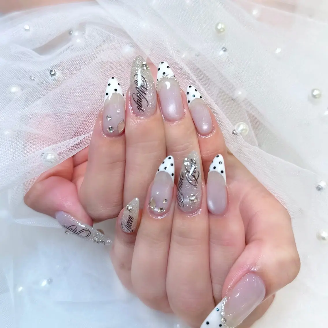 ネイル ハンドネイル Tsuki🌙/渋谷 /パラジェルのネイルデザイン