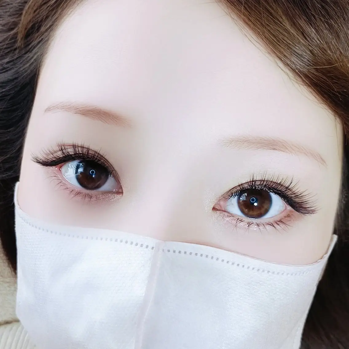 シングルラッシュorフラットラッシュ　つけ放題の写真