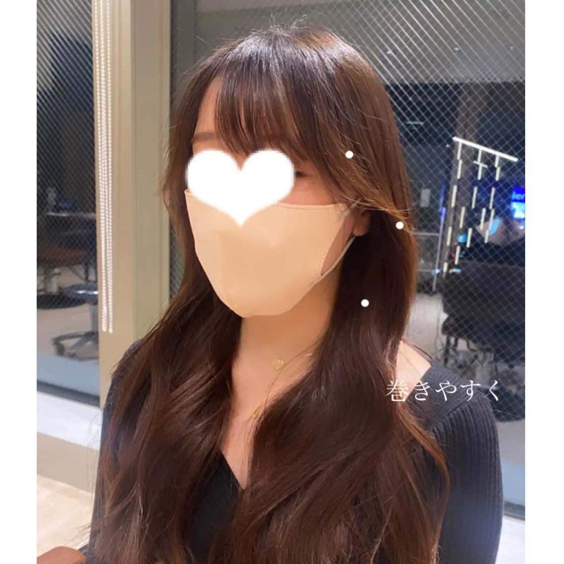 ロング カラー パーマ ヘアアレンジ トリートメント ヘアセット 🍼顔周りカット/ レイヤー/小川華奈のヘアスタイル