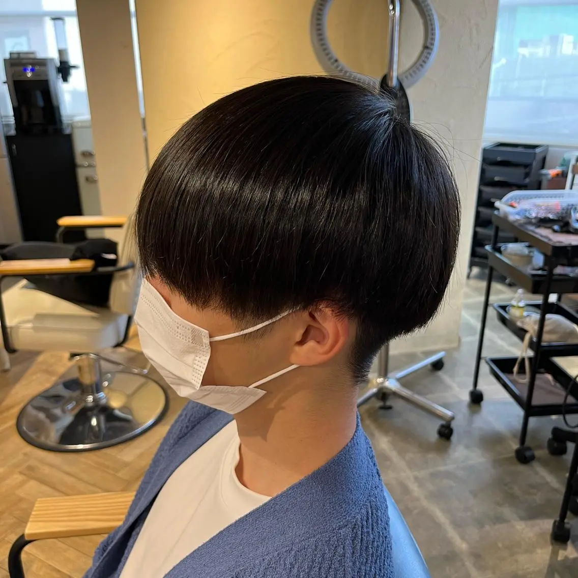 ショート メンズ マッシュ カット 🫟メンズスタイル 特化型マナ🫟のヘアスタイル