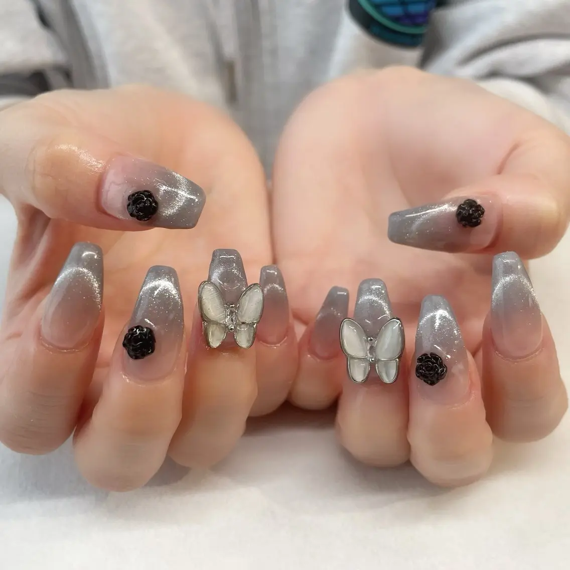 ネイル ハンドネイル 💎🐰 saki. m 🐰💎のネイルデザイン