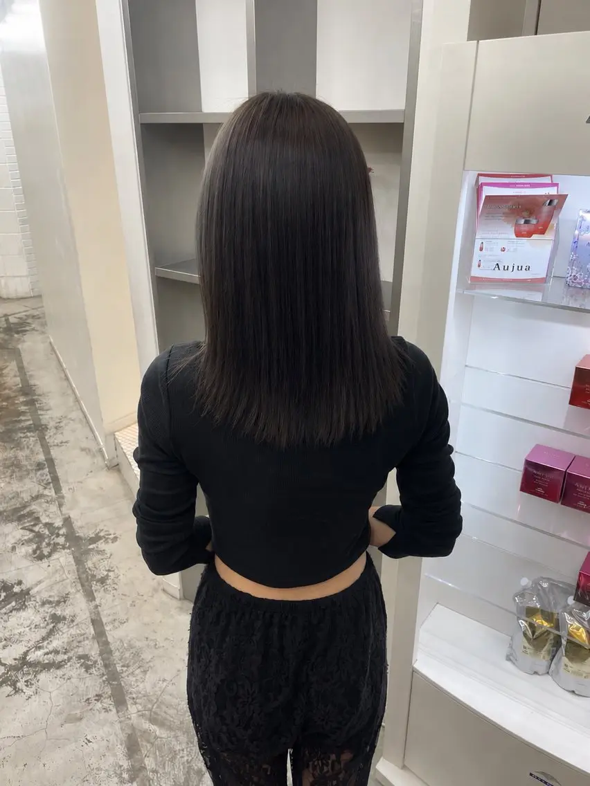 カラー ブラウンカラー ヘアカラー トリートメント 🌻似合わせ/艶 ｶﾗｰ🌻ユリナのヘアスタイル