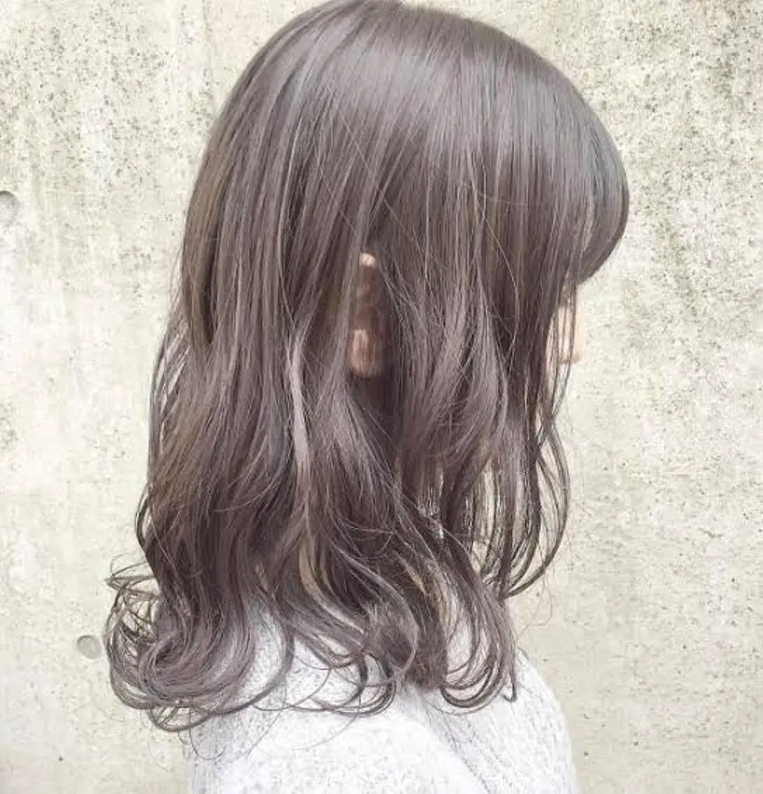 セミロング 🤍縮毛矯正 髪質改善 ツヤ髪🤍のヘアスタイル