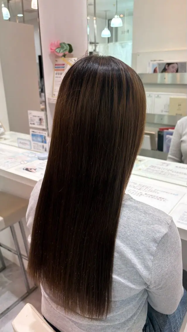 ロング トリートメント トリートメント 西瀧 歩乃花のヘアスタイル