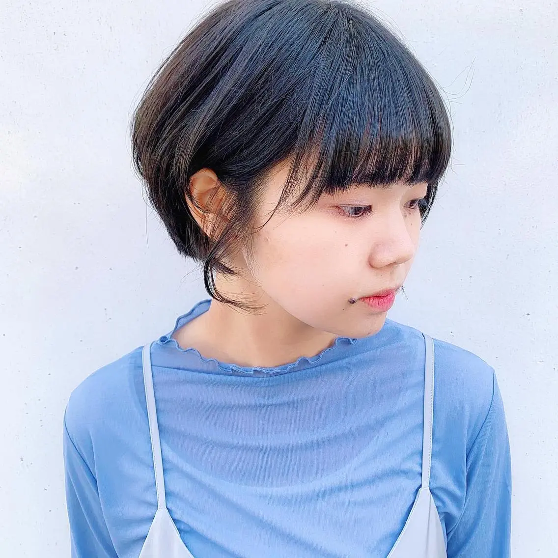 ショート カラー 中川 竜誠のヘアスタイル
