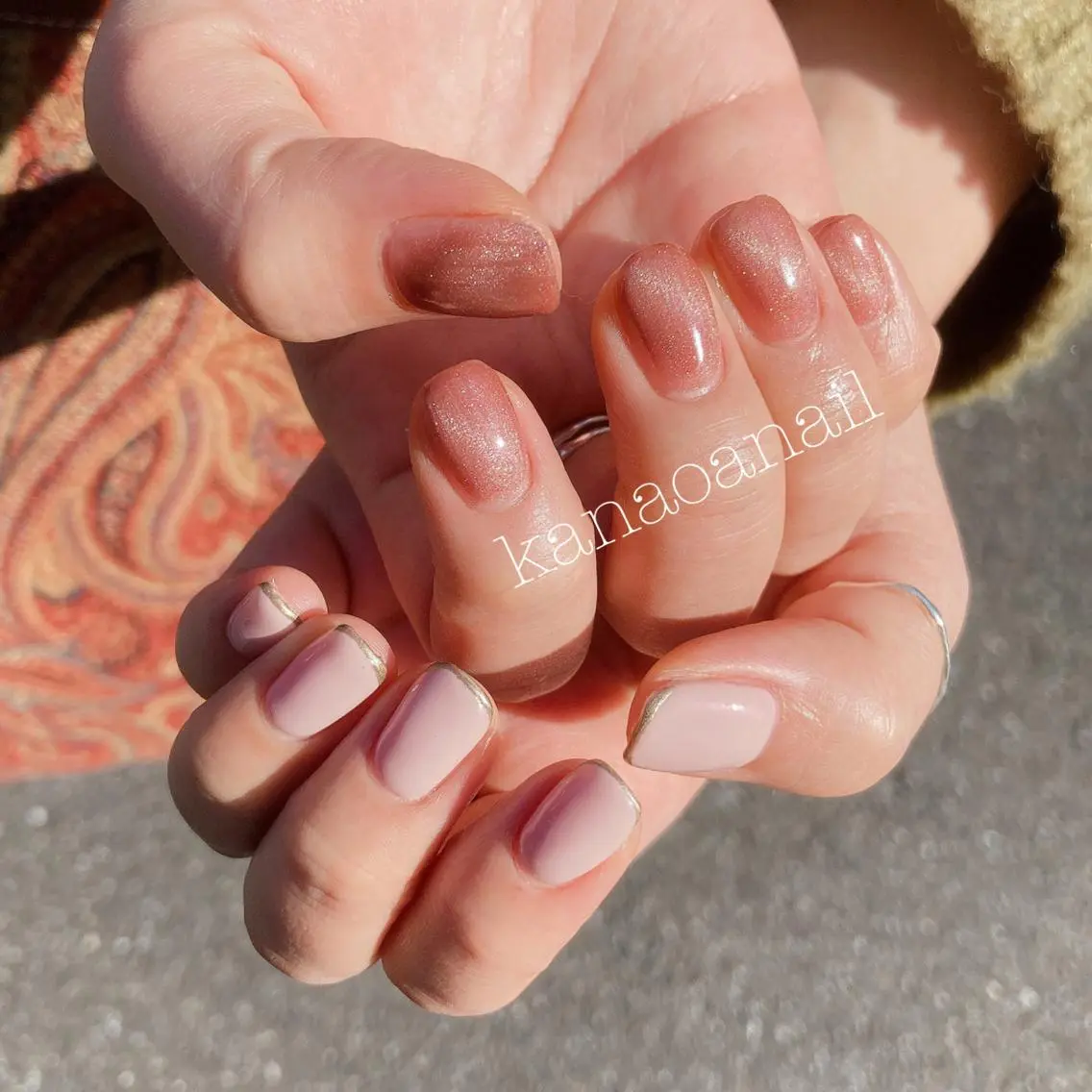 ネイル 地爪育成💅 kanaoanailのネイルデザイン