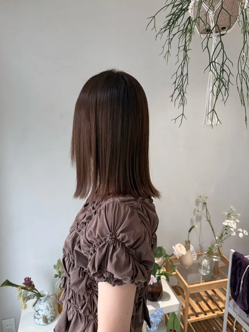 セミロング カラー ヘアカラー 暖色/透明感カラー 🌷荘司まゆり🌷のヘアスタイル