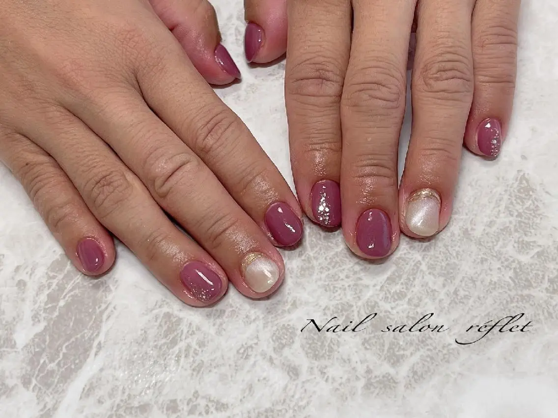 ネイル ハンドネイル Nailsalon Lebelのネイルデザイン