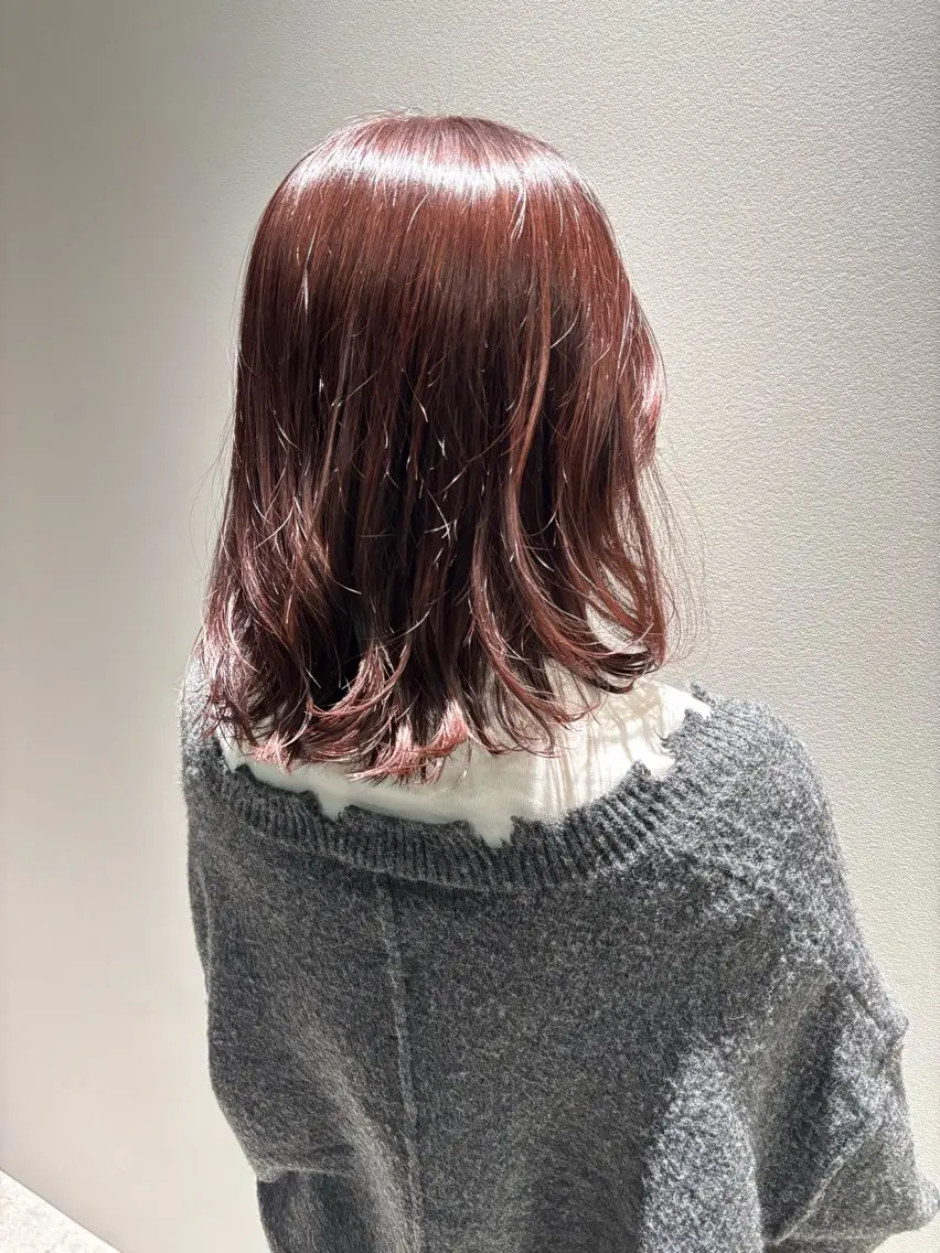 ミディアム カラー 時田翔平 ／モデル募集中のヘアスタイル