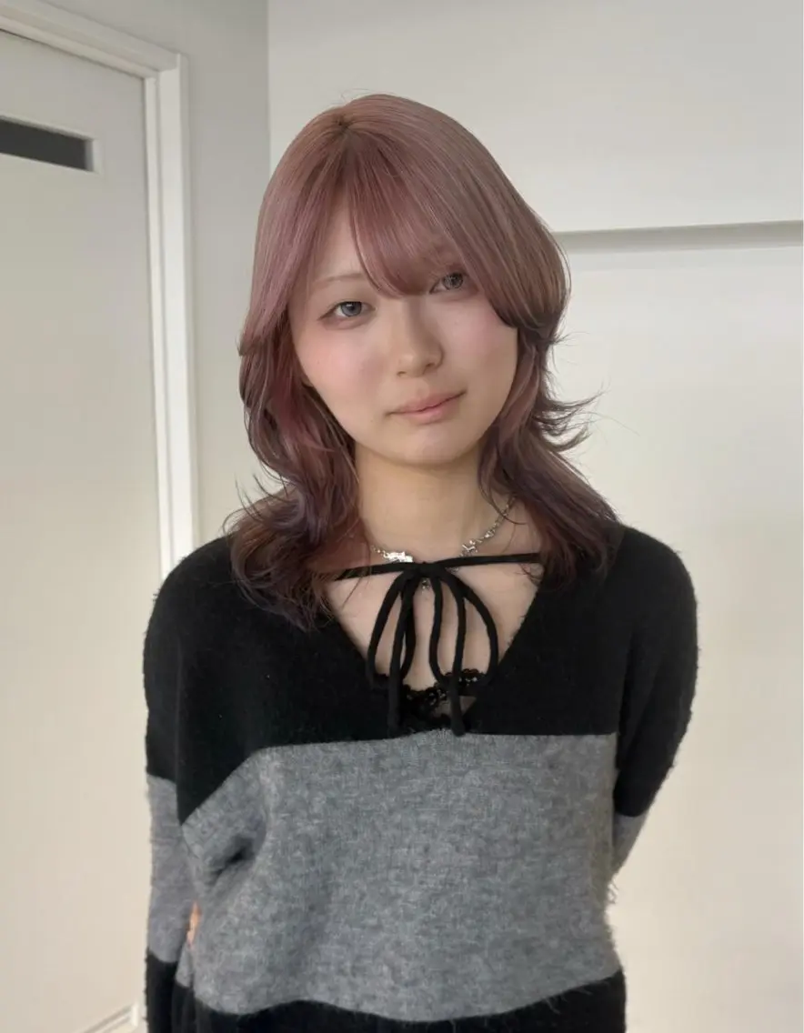 ロング カラー ヘアカラー 【sica】 チナのヘアスタイル