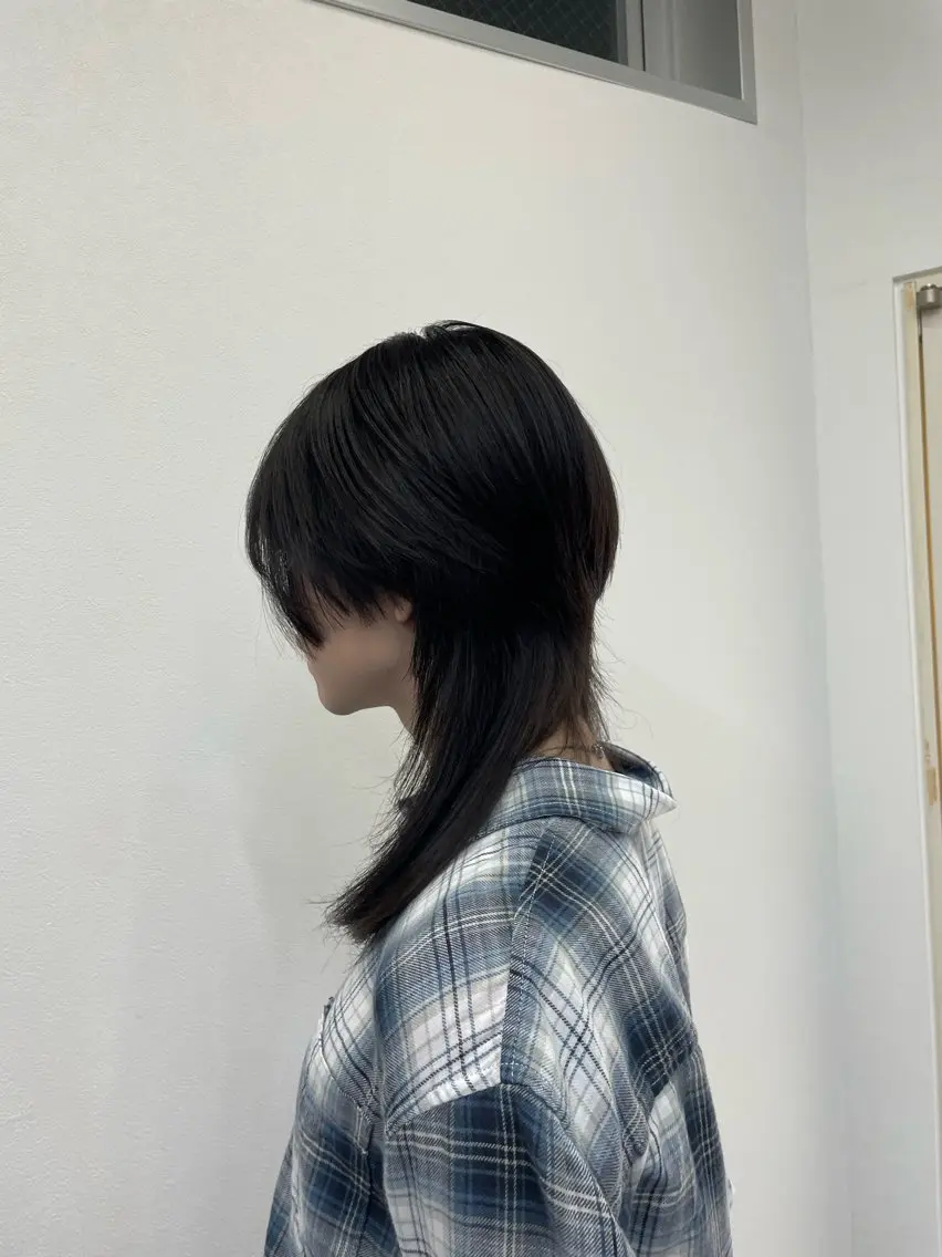 メンズ メンズウルフカット ウルフカット 堀 綾花のヘアスタイル