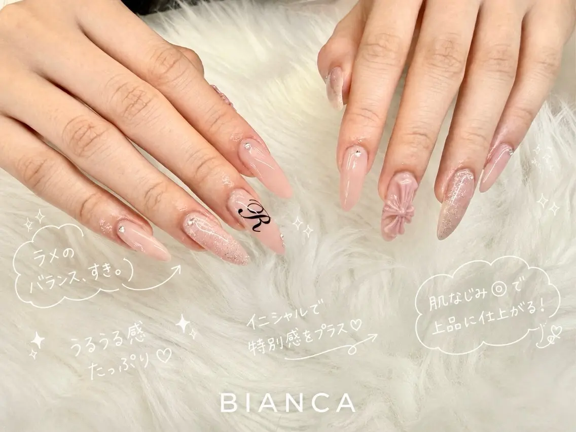ネイル ハンドネイル Bianca大宮 入江のネイルデザイン