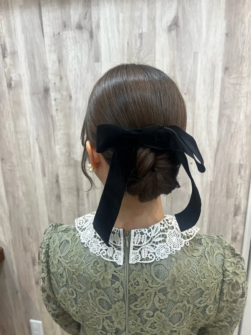 ヘアアレンジ ヘアセット ヘアメイクネイリスト hidemi中目黒のヘアスタイル