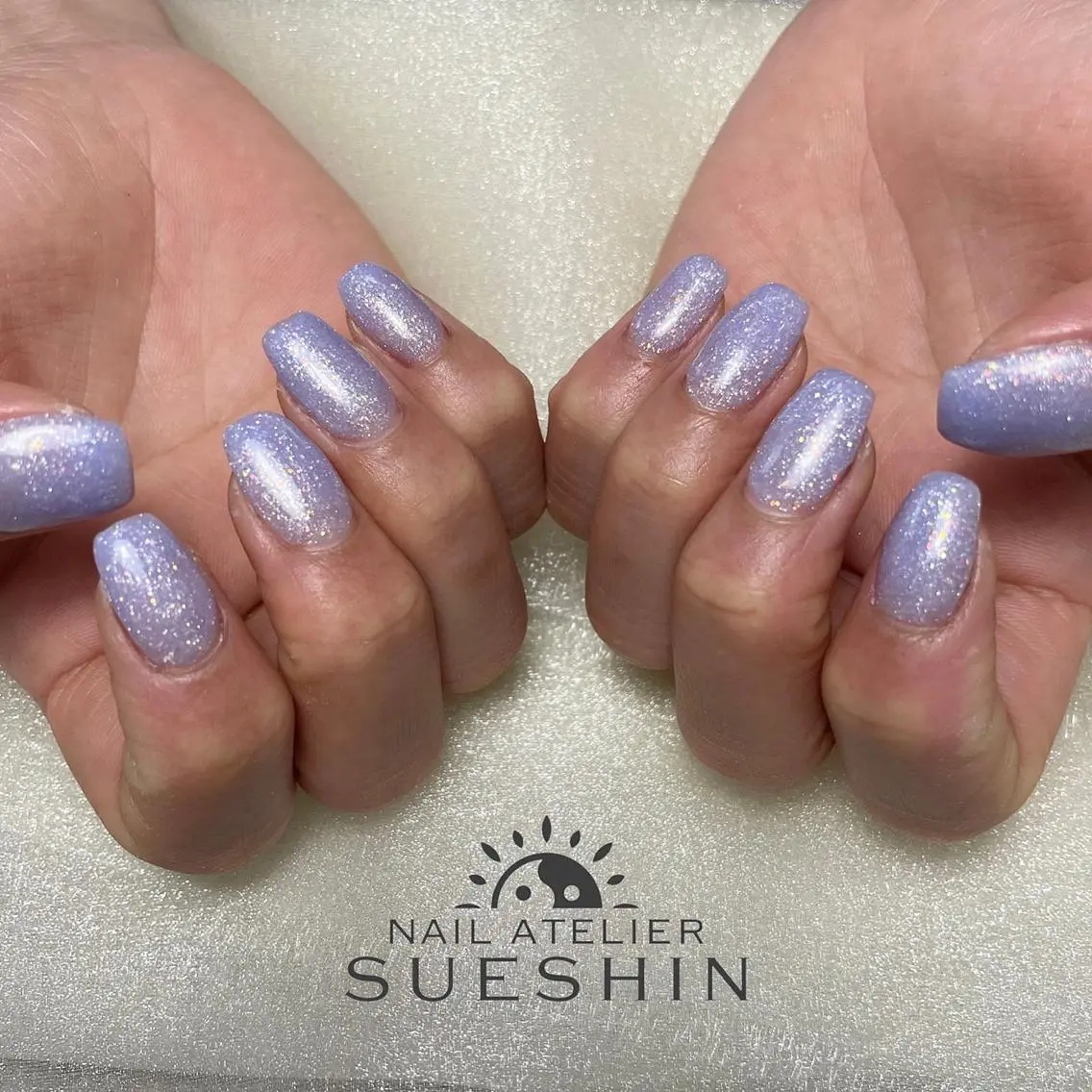 セミロング ネイル ハンドネイル S ueshinのネイルデザイン
