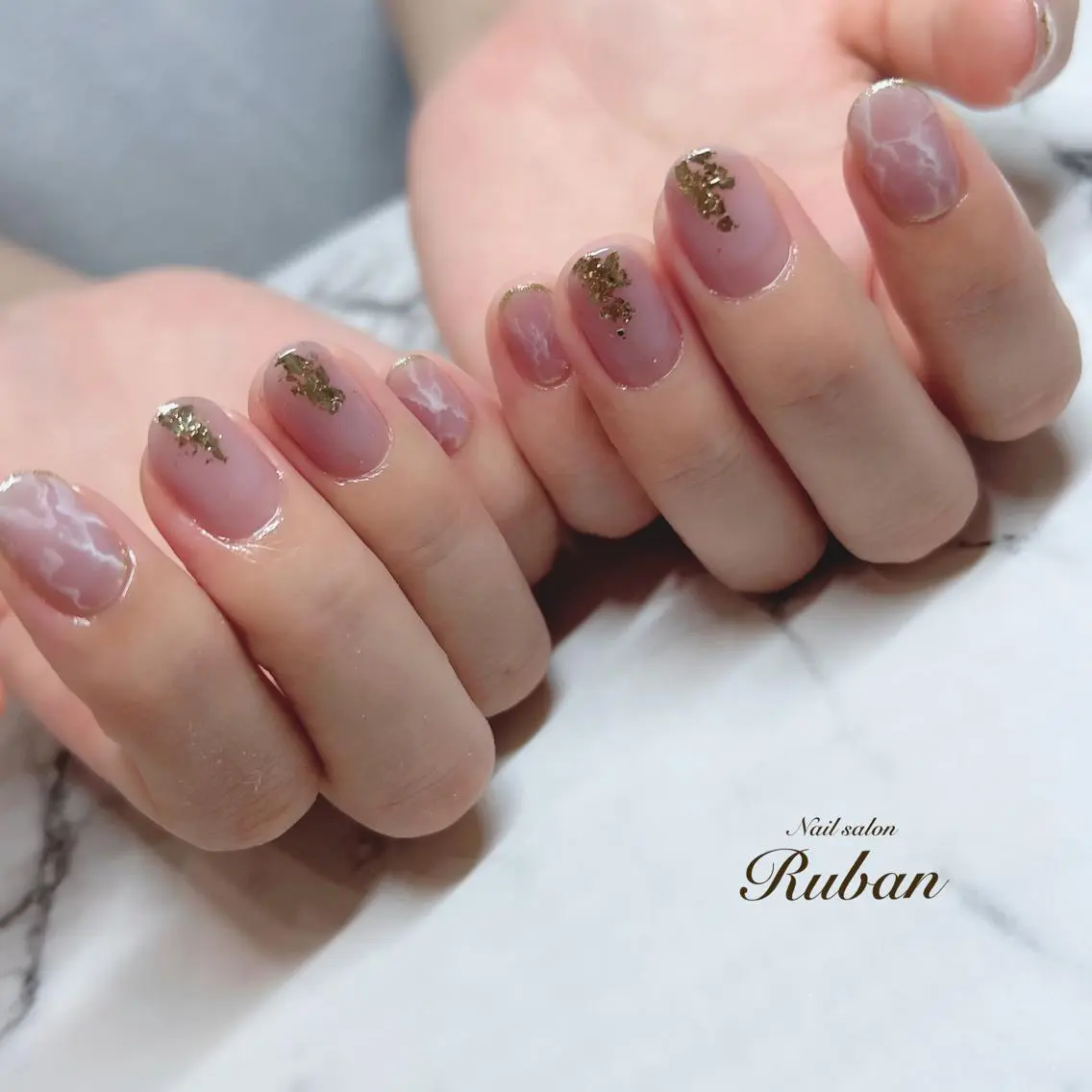 ネイル ニュアンスネイル Nail salon Rubanのネイルデザイン