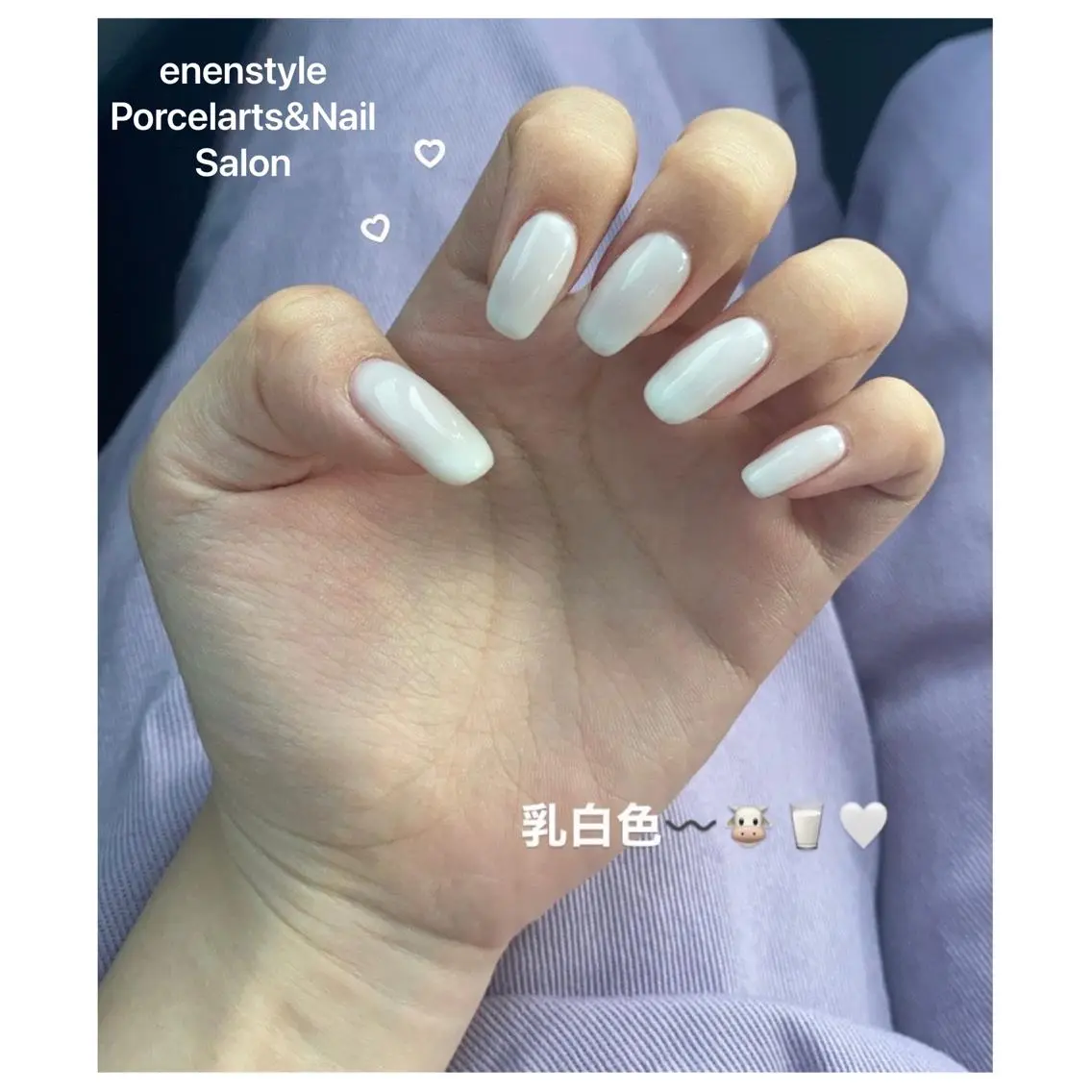 ミディアム ネイル 🐾enen style 🐾のネイルデザイン