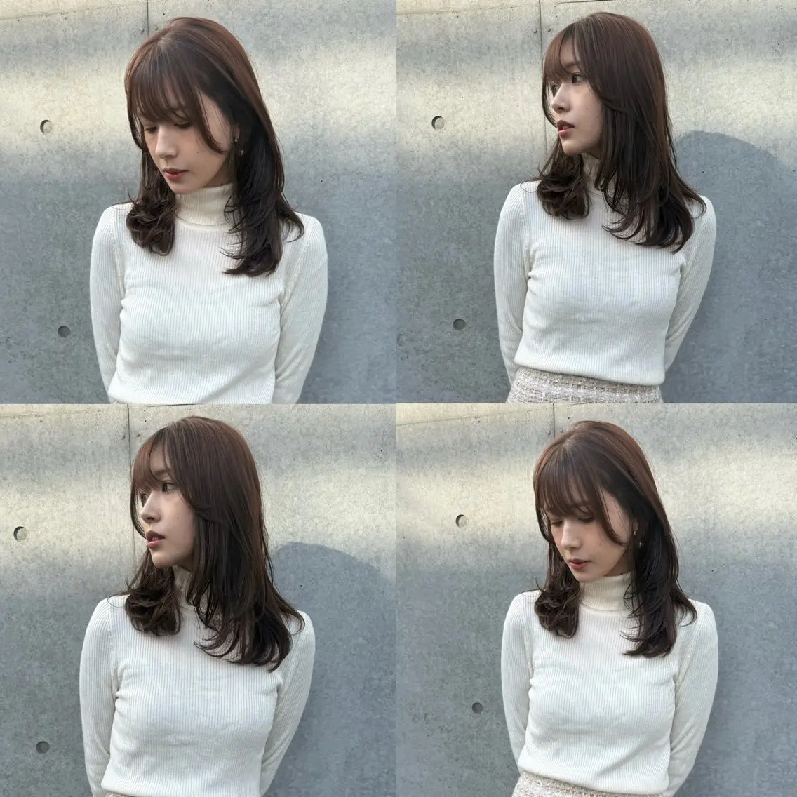 ロング カラー ベージュカラー ブラウンカラー ブラウンベージュ レイヤーカット カット ヘアカラー トリートメント 誰より丁寧なカット/ 小林輝/レイヤーのヘアスタイル