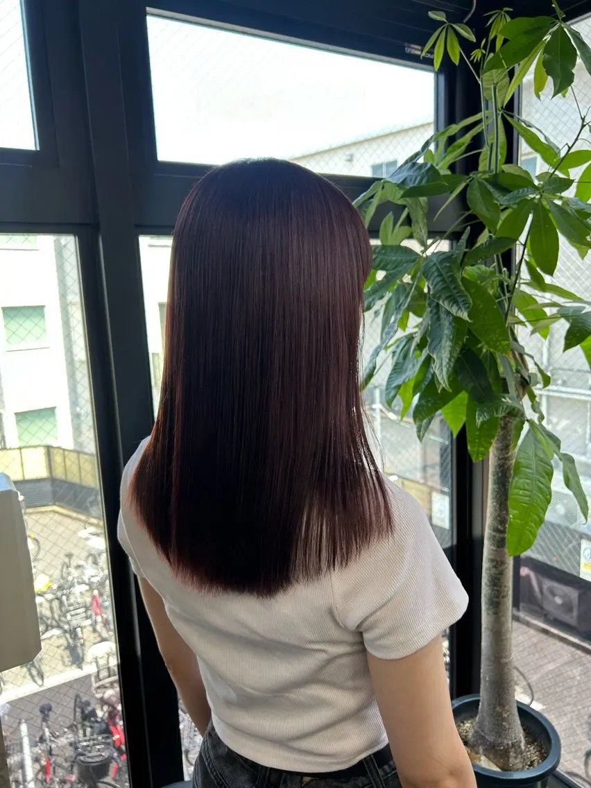ロング カラー ヘアカラー トリートメント モテ髪提案します💕 髪質改善宗一郎のヘアスタイル