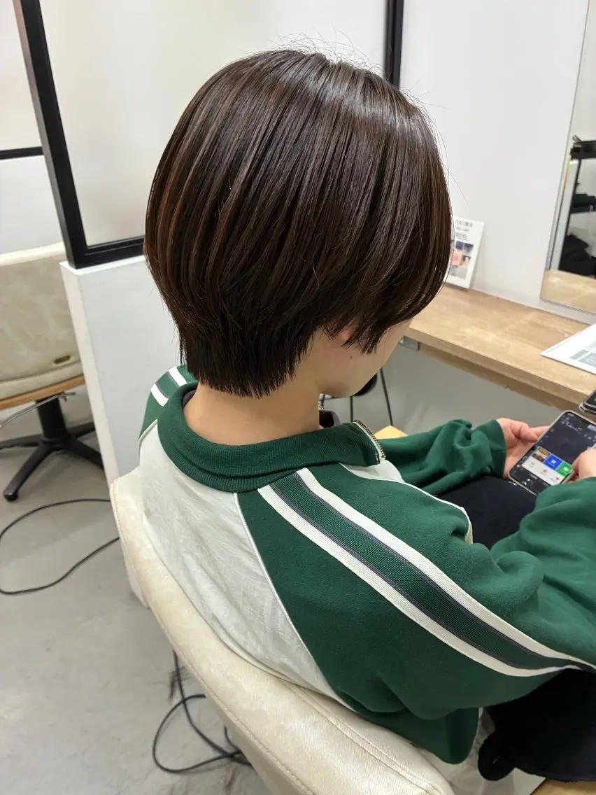 ショート カットモデル募集中 💇🏻　福田彩南のヘアスタイル