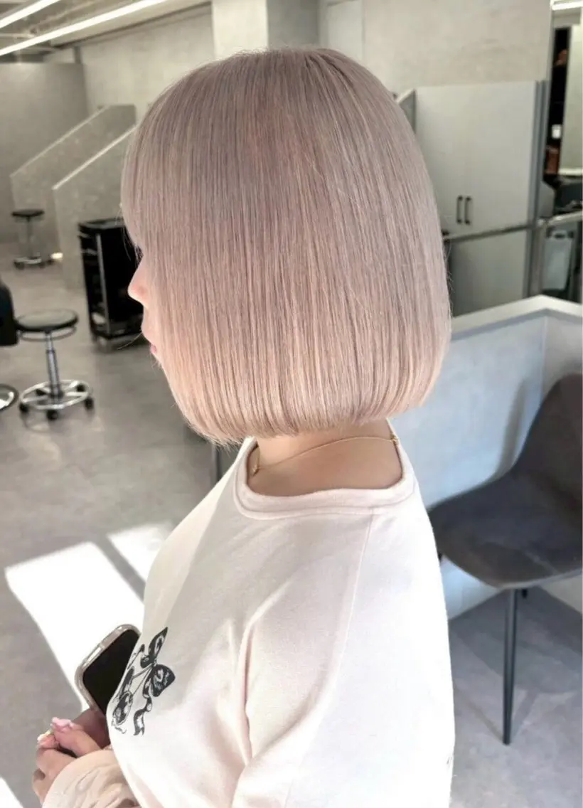 ショート カラー ヘアカラー 西村 理伽のヘアスタイル