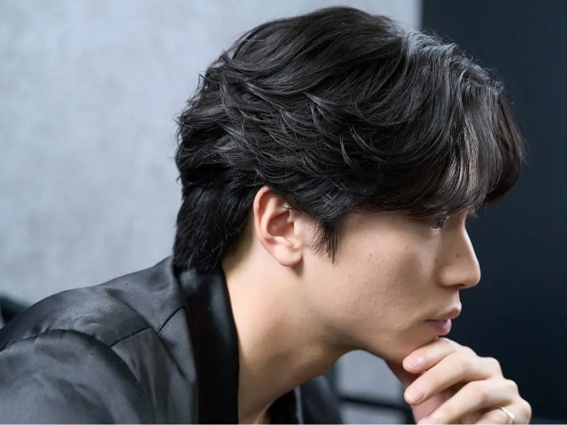 パーマ メンズ カット パーマ ヘアセット パーマ支持率No.1 ❤️🔥安成弾のヘアスタイル