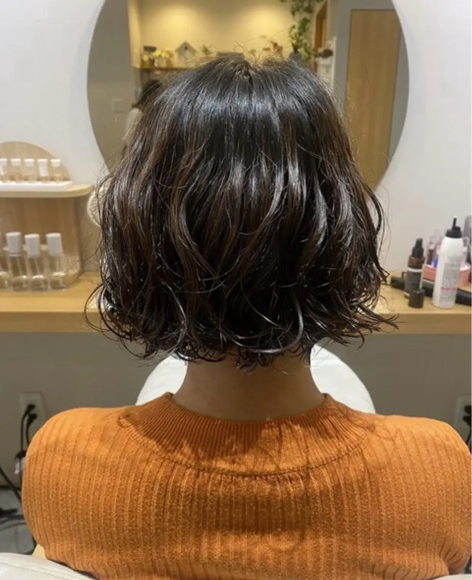 ショート パーマ 《PARAGO緑橋》 山田素/ショート♡のヘアスタイル