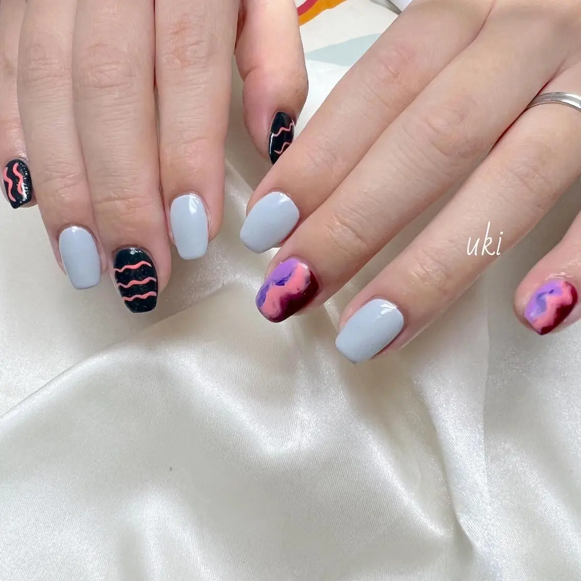 ネイル ハンドネイル Ameri nail /UKIのネイルデザイン
