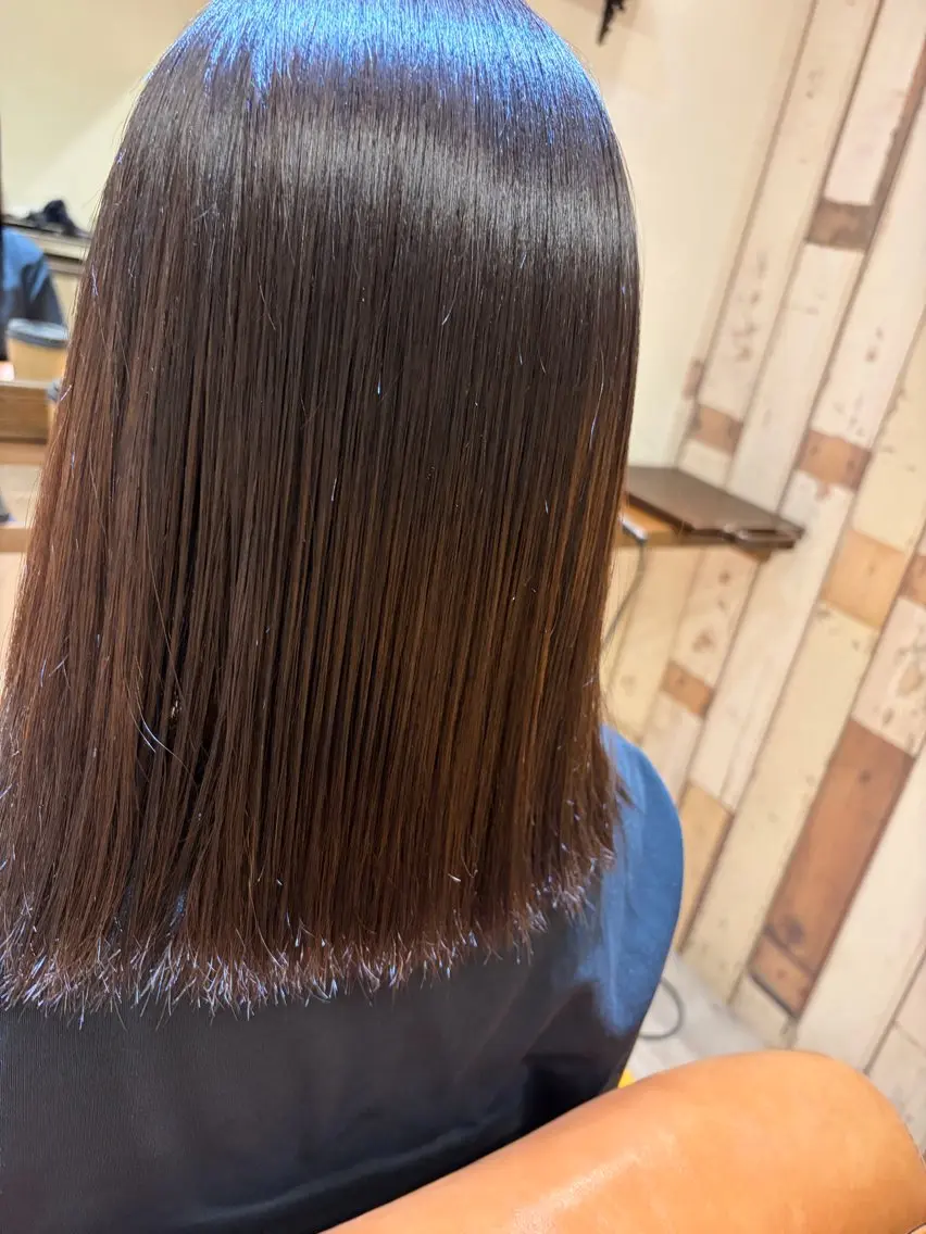 カラー ブラウンカラー 畠山 亜弓のヘアスタイル