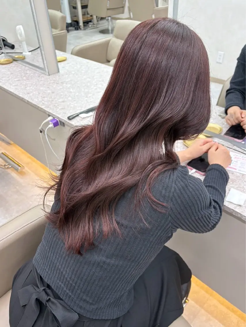 【ミニモ限定】ワンカラー   髪の毛ロング料金無し❌の写真