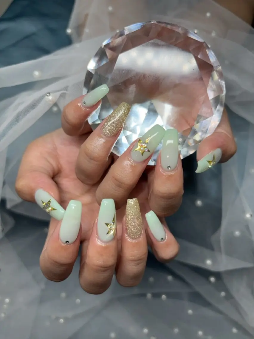ネイル ハンドネイル Mermaid Nail♡Akariのネイルデザイン