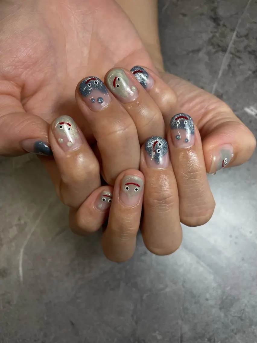 ネイル ハンドネイル nail salon 3🌞越谷のネイルデザイン