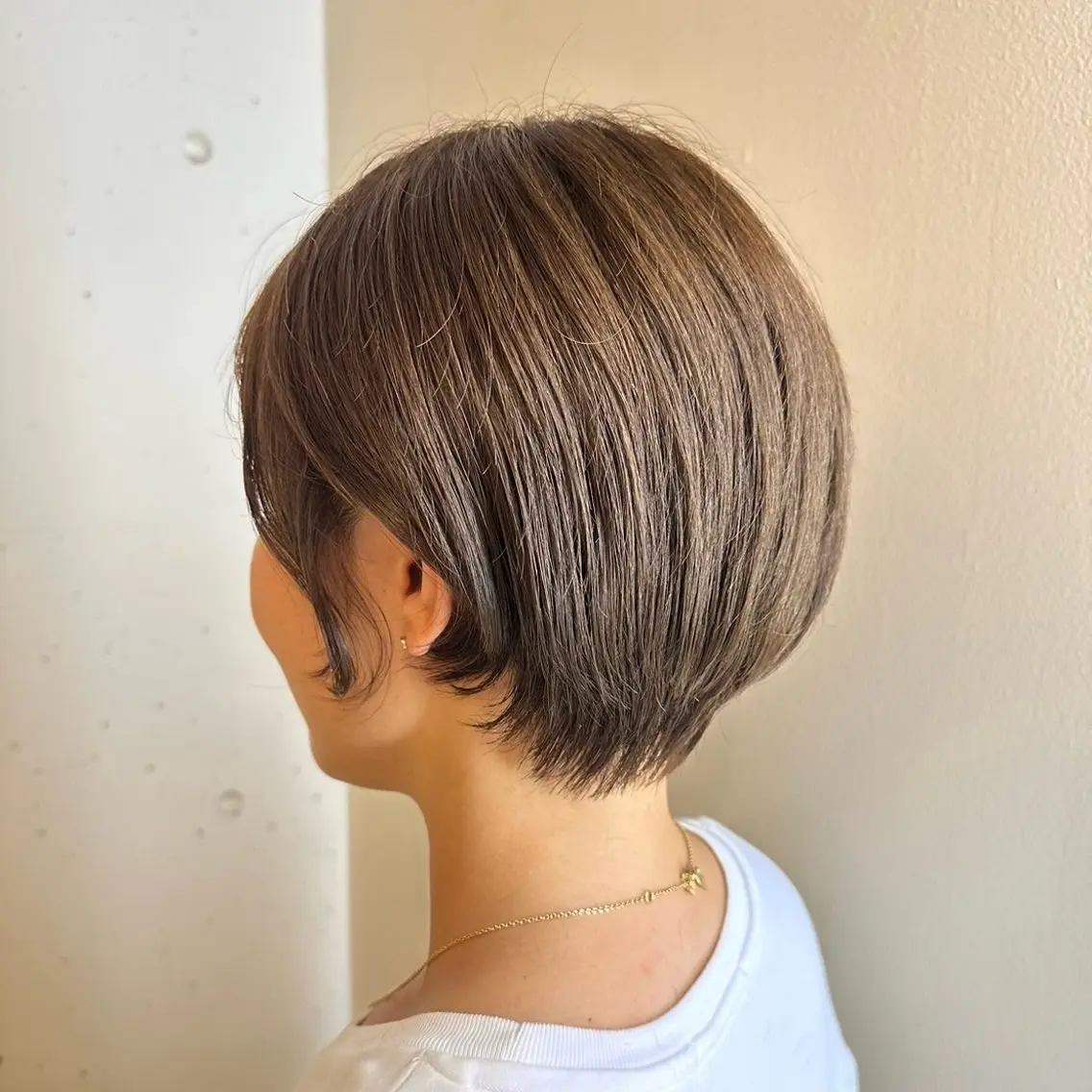 ショート 丸みショート ショートヘア 西田 夏望のヘアスタイル