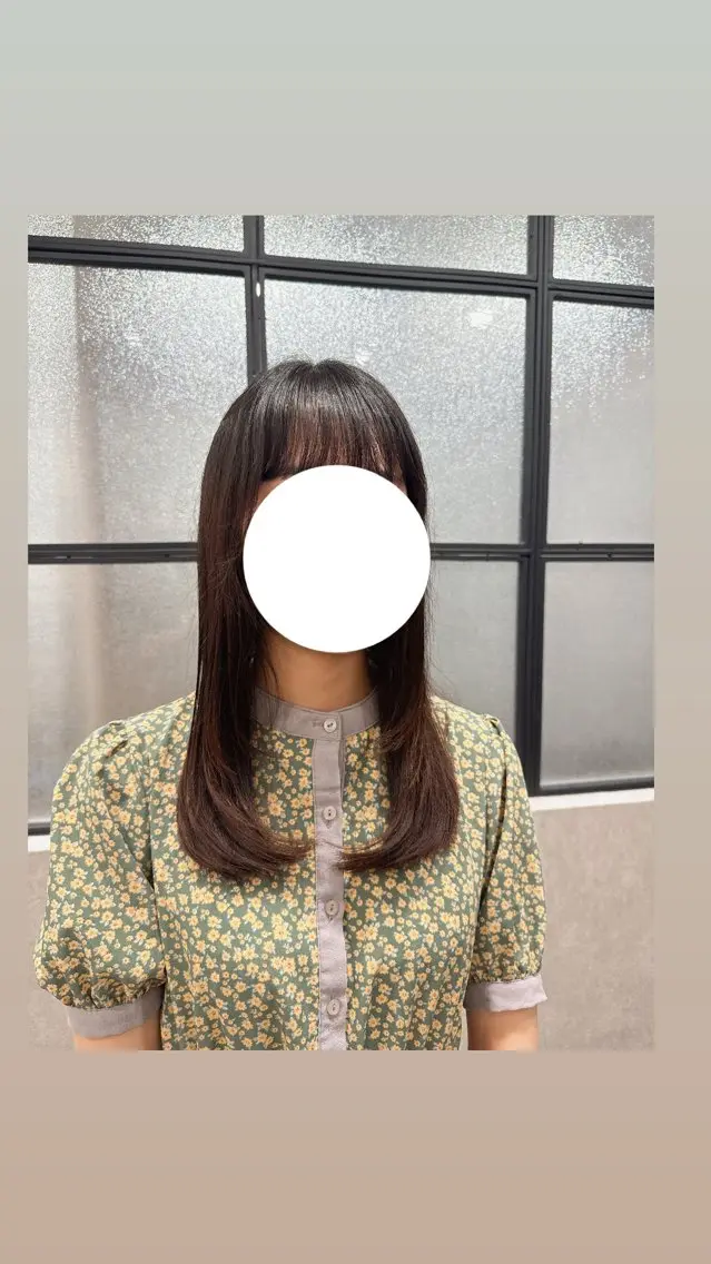 カットカラーの写真