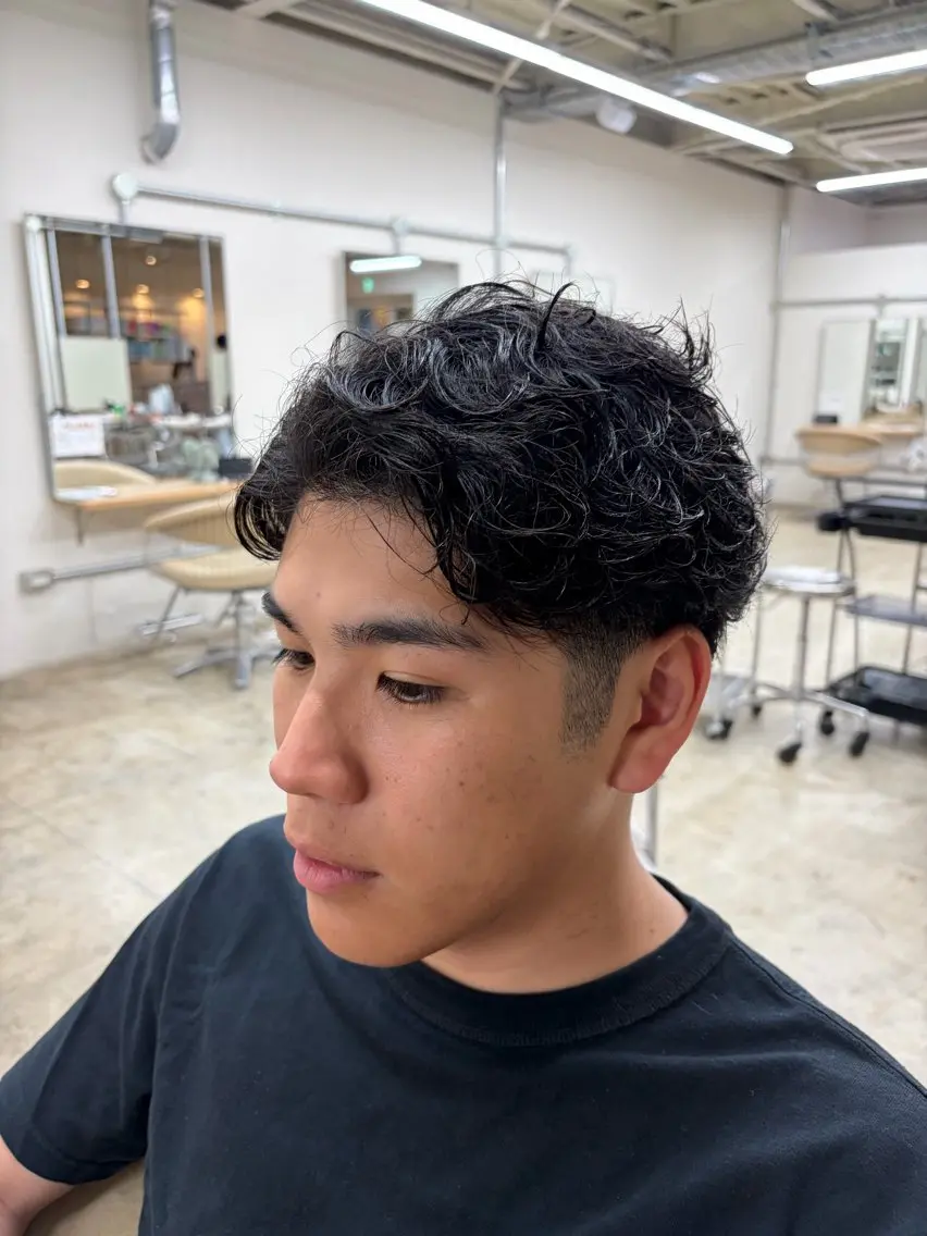 ショート くせ毛 fand / KAIのヘアスタイル