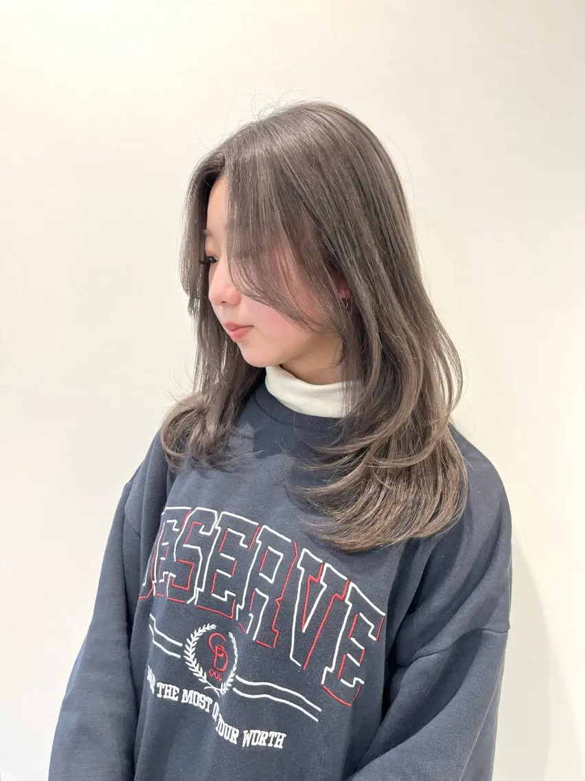 【💖レディース限定💖】レディースカット➕ブリーチ/ダブルカラーモデルの写真