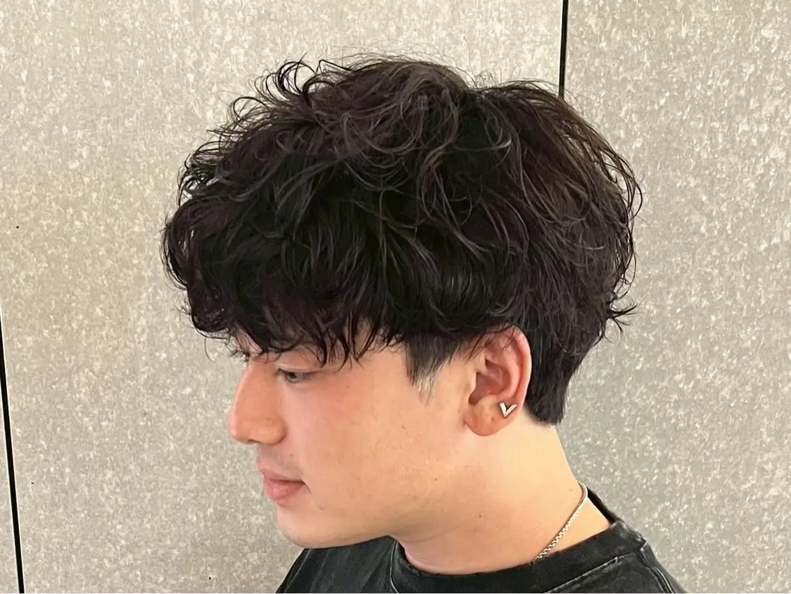 ショート メンズ 朝ラクパーマ 【SENA】のヘアスタイル